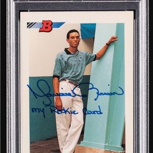 THE PERFECT GIFT: Mariano Rivera 1992 Bowman RC "my Rookie Card" PSA 10 AUTO